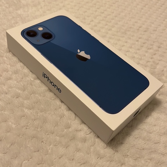 EMPTY BOX for iPhone 13, Blue, 256GB Model A2482 - Picture 4 of 8